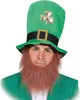 St. Patrick's Day Hut m. angenähtem Bart Produktbild-Vorschau 2