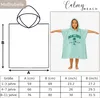 Badeponcho Kinder Poncho Handtuch - Mädchen Jungen Surf Produktbild-Vorschau 6