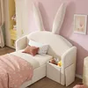 Lit rembourré 90 x 190 cm pour enfant avec tête de lit en Voir les images du produit 14