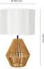 Lampe de table bohème, abat-jour blanc, 50 cm Voir les images du produit 8