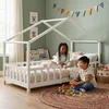 Letto per bambini 'Treviolo' in look casa con protezione Anteprima dell’immagine prodotto 4