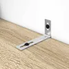 vidaXL Anti-Kipp-Halterung Uni 12 pcs Silber 74,5 x 15 x 32 Produktbild-Vorschau 7