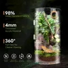 360° Cilindrisch terrarium, vivarium, acryl terrarium, Productafbeelding-voorbeeld 4