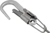 Adapter Hms für Teleskopstange Rescue Pole von Singing Rock; aus Metall mit Haken und Sicherungsmechanismus. Produktbild-Vorschau