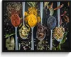 MuchoWow® MuchoWow® Gerahmtes Poster Gewürze - Löffel - Produktbild-Vorschau 1