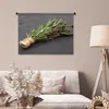 MuchoWow® Wandteppich Wandbehang Thymian - Kräuter - Grün - Produktbild-Vorschau 5