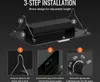 An instructional image showing the three steps to install a grow light. Anteprima dell’immagine prodotto