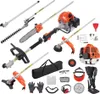 Benzin Heckenschneider 6-in-1 - 52cc Langstiel Produktbild-Vorschau 1
