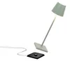 Lampa stołowa LED Poldina Pro Micro Sage, ładowalna i Podgląd zdjęcia produktu 9