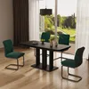 Jedálenský stôl Vicco Fenaro čierna 120-160 x 80 cm 2 Náhľad obrázku produktu 3