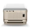 The back view of a portable projector. Voir les images du produit