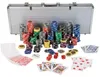 Pokerový kufřík Pokerová sada Laserové pokerové žetony 500 Náhled obrázku produktu 1