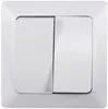 Interruttore serie MILOS 2-gang bianco opaco 250V~/ 10A, Anteprima dell’immagine prodotto 2