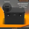 ALUBOX Alukiste Drohnenkiste Werkzeugbox stapelbar schwarz Produktbild-Vorschau 3