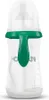 A baby bottle with a green handle and markings for volume measurement. Náhľad obrázku produktu