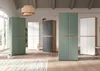Scarpa armoire de rangement 6 portes chêneReproduction, Voir les images du produit 6