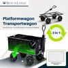 Bollerwagen All Black 205L | HxBxT 96x53x105cm | Traglast Produktbild-Vorschau 7