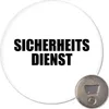 Huuraa Magnet Sicherheitsdienst Schriftzug 59mm Produktbild-Vorschau 1