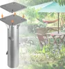 Jopassy 2x Support pour parasol en acier inoxydable Parasol Voir les images du produit 9