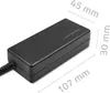 Qoltec 51775 Power adapter for LG monitor 40W | 2.1A | 19V Náhled obrázku produktu 7