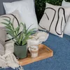 Rasenteppich GREEN Meterware 133x100cm Blau Vliesrasen für Produktbild-Vorschau 4