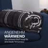 Kuscheldecke ( Dunkelgrau ) XXL - 220x240cm - hochwertige Produktbild-Vorschau 5