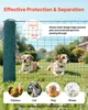 SucceBuy ohradník 25 x 1,25 m, ohrada z PE, mobilný plot s Náhľad obrázku produktu 4