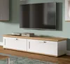 TV-Lowboard "Mirano" in weiß Lärche und Eiche Artisan Produktbild-Vorschau 1