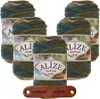 5 x ALIZE Burcum Batik 4684 mit Label Produktbild-Vorschau 1
