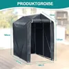 Ikodm Tenda da garage per biciclette 187x100x165 cm, tenda Anteprima dell’immagine prodotto 2
