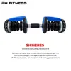 PH Fitness Nastaviteľná sada činiek 24KG Dark Blue - 2 Náhľad obrázku produktu 3