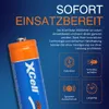 10x XCell Solar Akkus X550AAA Micro Ni-MH 1,2V 550mAh (5x Produktbild-Vorschau 5