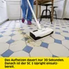 Kärcher SC 1 UPRIGHT Dampfmopp 0,2 l 1300 W Schwarz - Weiß Anteprima dell’immagine prodotto 3