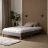 Homestyle4u futonová postel s matrací 120x200 čalouněná Náhled obrázku produktu 12