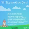 A cartoon guru sits in a meditative pose on a green hill under a blue sky with clouds. Text provides advice for beginner growers. Náhľad obrázku produktu