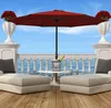 Aopunly Parasol Rond,Manivelle Pliable Fer Parasol de Voir les images du produit 7