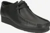 Clarks Originals Schnürschuhe Wallabee Black Leather in Produktbild-Vorschau 9