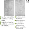 WENKO Kit de plaques de cuisson BETON LHP 30x.80x52 cm gris Voir les images du produit 3