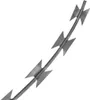 A close-up of razor wire on a white background. Produktbild-Vorschau