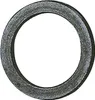 A black ring with a textured surface on a white background. Produktbild-Vorschau