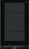 Siemens iQ700, Domino-Kochfeld, Flex-Induktion, 30 cm, Schwarz, Mit Rahmen aufliegend EX375FXB1E Vogelperspektive Productafbeelding-voorbeeld