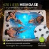 Artsauna Outdoor Whirlpool Oasis mit Treppe - Spa mit Produktbild-Vorschau 3