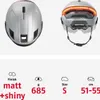 ABUS Fahrradhelm HYP-E B.LACE - mit Front-, Rück- und Produktbild-Vorschau 5