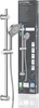 A shower set and its packaging are displayed against a white and light gray background. Náhled obrázku produktu
