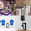 Magnetický plovoucí stojan na boty, otáčení o 360°, LED Náhled obrázku produktu 2