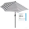 Sekey Balkonschirm Halbrund 270 cm – Sonnenschirm mit Produktbild-Vorschau 1