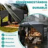 LZQ Pavillon pop-up 2,5 x 2,5 m Pavillon pliable pour Voir les images du produit 6