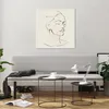 Bilder auf glas - Einteilig - Frau Zeichnung Linie - Produktbild-Vorschau 6