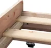 Maison Exclusive - posteľový rám hnedý 80 x 200 cm masívne Náhľad obrázku produktu 9