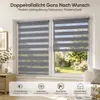 Roleta podwójna 40x130cm ciemnoszara Roleta Duo clampfix Podgląd zdjęcia produktu 3